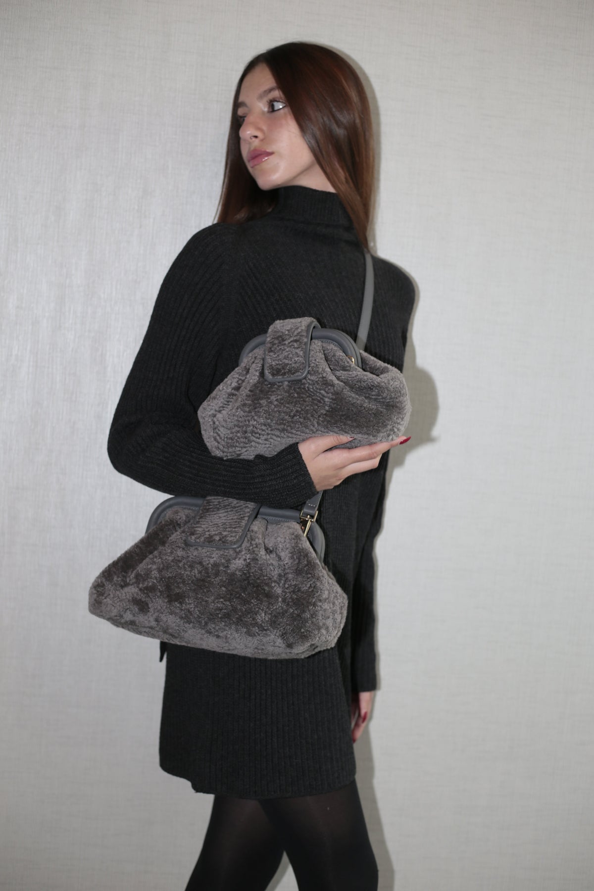 Convertible Teddy Bag - Black